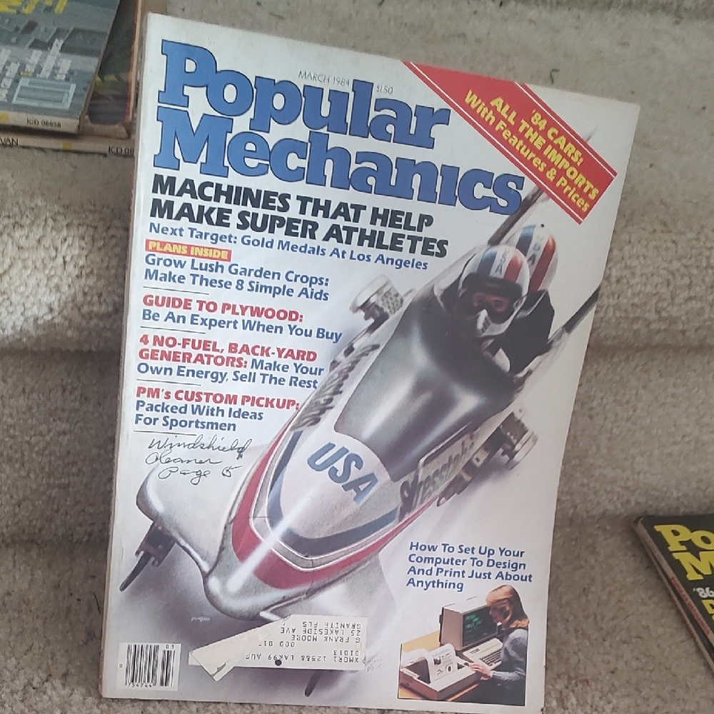 Popular Mechanics,March 1984
